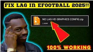 FIX LAG WITH THIS SETTING In EFOOTBALL 2025 MOBILE!