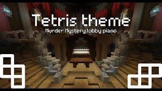 Tetris theme on Murder Mystery piano - Minecraft Hypixel