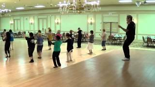 HIDALGO BOOGIE Line Dance Demo & Tutorial with Ira Weisburd