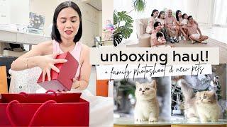 back in manila: fam shoot, opening haul, new cats (Nov2024)| Anna Cay 