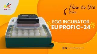 Egg incubator EU PROFI C-24 | Инкубатор для яиц EU PROFI C-24