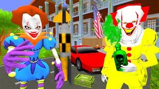 ВОТ ЧТО СТАЛО С КЛОУНАМИ как только я зашел в игру Clown Brothers Neighbor