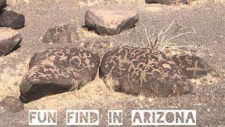 Painted Rock Petroglyphs/Life in a Tiny Scamp Trailer with 2 Cats