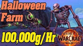 The 100,000g/Hr Halloween Goldfarm | War within Goldfarm