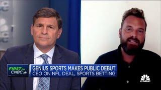 Genius Sports CEO Mark Locke on public debut and NFL deal