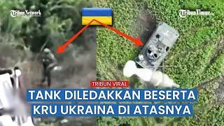 Pasukan Rusia Kirim Drone Lancet ke Posisi Tentara Ukraina dan Kendaraan Tempurnya