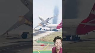Extremely brave pilot save airplane with fire on the busy airport 