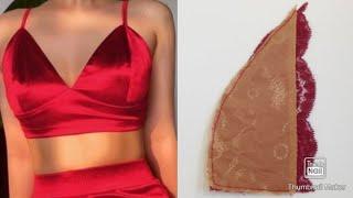 How To Draft A Bralette Pattern /Bra Pattern Tutorial