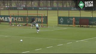 Tore, Tore, Tore! Werder ballert sich für Gladbach warm - die Highlights vom Training