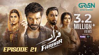 Faraar Episode 21 (Subtitles) 6th April 2025 - Hamza Ali Abbasi - Ahmed Ali Akbar - Sohai Ali Abro