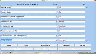 OP-COM - Dashbord mileage diference  It's posible?