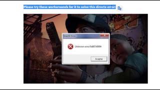 How to Solve DirectX Error in The Walking Dead: A New Frontier Game
