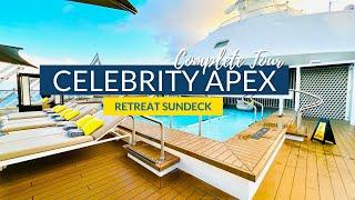 Celebrity Apex Retreat Sundeck tour