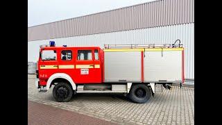 IVECO-MAGIRUS 120-19 AW 4x4 Doka, Feuerwehr TLF 16/25