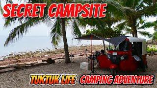 TUKTUK CAMPING IN A SECRET CAMPSITE | I Discovered Secret Hidden Campsite in Batangas | BLUETTI