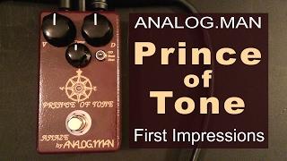 Analogman Prince of Tone : First Impressions