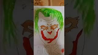 Joker drawing / bad joker drawing 