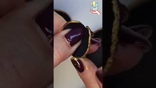 A short video on DIY leather bijou #short#shorts#diy#leather#leatherbijou#leatherleftoversrecycling