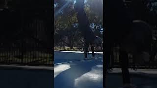 V proud of the fakie hip jump to 360 