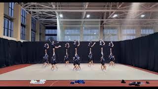 Cheerleading. Team Victory Junior All Girl Elite ICU 2021.Чир спорт. Команда Victory чир ЧМ 2021.