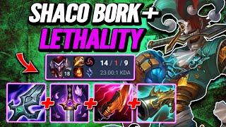 Blade of the Ruined Kind + Lethality Shaco - S14 [League of Legends] Full Gameplay - Infernal Shaco