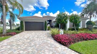 Luxury 55+ Community New Construction Home Tour l Port St Lucie South Florida | Riverland Valencia