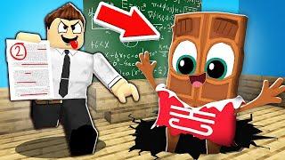  ПОБЕГ От *БЕЗУМНОГО* ДИРЕКТОРА ШКОЛЫ в ROBLOX ! ЧОКО