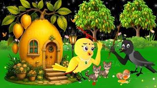 कार्टून | Rano Wala Cartoon |Tuni Chidiya Barish achhi kahani Kauwa Chidiya Wala Cartoon Moral story