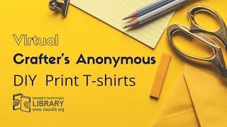 Virtual Crafts: DIY Print T-Shirts