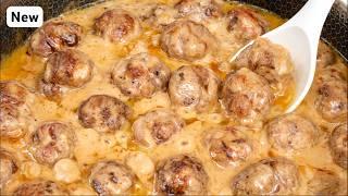 I've never eaten meatballs in such a delicious sauce! Simple and very tasty!