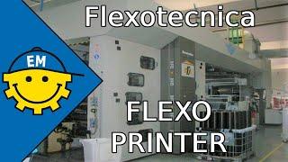 Used Flexotecnica CI Flexo Printer - gearless - 10 colors - in good condition