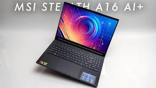 MSI Stealth A16 AI+ - The Best THIN Gaming Laptop?