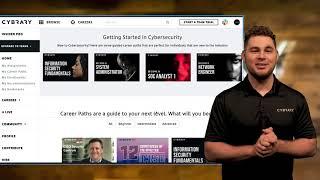 About Cybrary Career Paths | Cybrary Insider Pro Orientation | Become a Cybersecurity Professional