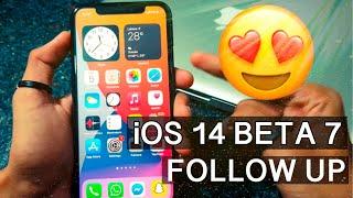 IOS 14 BETA 7 - REVIEW ON iPhone X