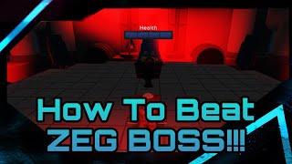 HOW TO DEFEAT ZEG BOSS!!!(Build a Boat Secret Game)