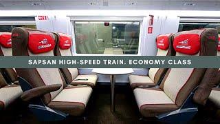 Sapsan high-speed train. Economy class review