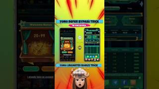 Yono Games Unlimited Refer Bypass Trick In One Device 2025 || Yono Unlimited Bonus Trick ||#yono