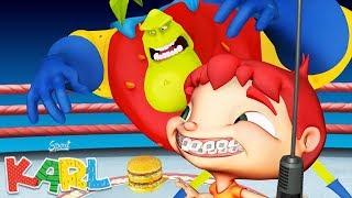 Karl Animated Series | Karl vs Burger Fred | Full Episodes | Cartoons for Kids | Karl Official