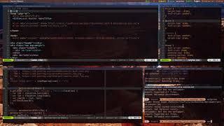 Arch Linux - i3 gaps - pywal - web-dev setup