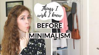 What I WISH I knew BEFORE starting MINIMALISM// Helpful tips when you start your minimalist journey