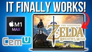 HUGE Cemu update! BOTW Wii U now playable on Apple Silicon Macs