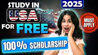 Top 5 SCHOLARSHIPS in USA || How to study in USA for FREE