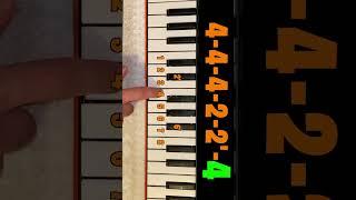 Squid Game 2 The Mingle Game Song Piano Tutorial Numbers "Round and Round"