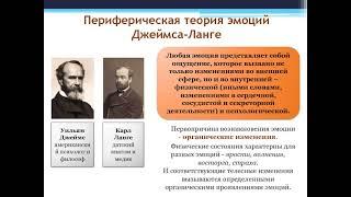 17. Эмоции, их виды и функции. Теории эмоций. ГОСЫ по психологии. Общая психология