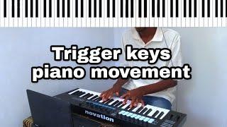 piano movement learned from trigger keys #triggerkeys