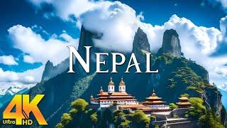 Nepal 4K UHD   Scenic Relaxation Film With Calming Music  4K VIDEO UHD