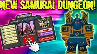 *NEW* SAMURAI PALACE DUNGEON, *3* NEW BOSSES, NEW ARMORS, NEW SPELLS! (ROBLOX DUNGEON QUEST)