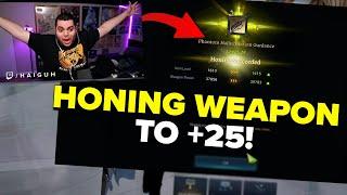 Lost Ark: Honing Weapon to +25!