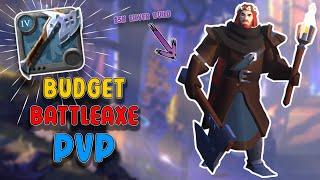 Cheap BattleAxe Build for Solo PvP! | LESS THAN 25K SILVER | Albion Online