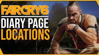 All 7 Diary Page Locations in Far Cry 6 - Vaas: Insanity!